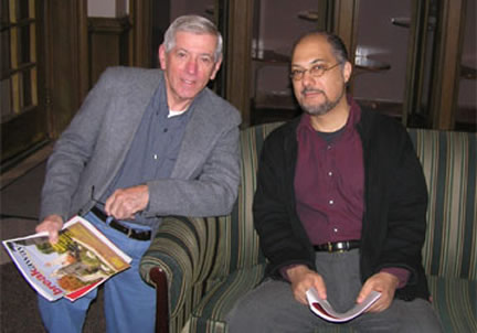 Tom Goetz and Vaheed Ramazani